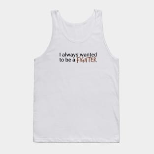 Character class: Fighter (White) Tank Top